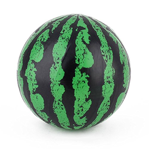 Ruilogod Gummi Haustier Hund Katze Spielen Training Ball Spielzeug Wassermelone Form aufblasbare Kugel 21cm Durchmesser Ruilogod Gummi Haustier Hund Katze Spielen Training Ball Spielzeug Wassermelone Form aufblasbare Kugel 21cm Durchmesser von Ruilogod