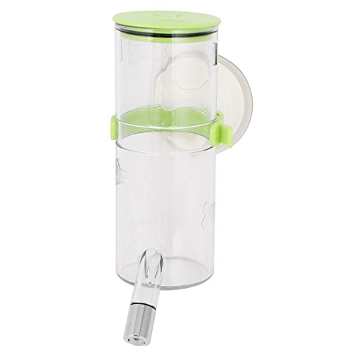 Ruilogod Haustier Katze Doggy Trinken Hängende Wasserbrunnenflasche 400ml Grün klar Ruilogod Haustier Katze Doggy Trinken Hängende Wasserbrunnenflasche 400ml Grün klar von Ruilogod