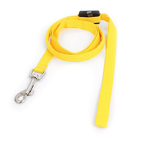Ruilogod Haustier-Schwenkhaken-Trainingsgang-Z107-Leine-Seil 120cm gelb Ruilogod Haustier-Schwenkhaken-Trainingsgang-Z107-Leine-Seil 120cm gelb von Ruilogod