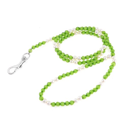 Ruilogod Haustierhund-Swivel-Verschluss grün facettierte Perlen Pearls Traktionsseil Leine Ruilogod Haustierhund-Swivel-Verschluss grün facettierte Perlen Pearls Traktionsseil Leine von Ruilogod