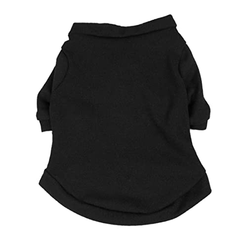 Ruilogod Haustierhund Weiche gestrickte Kleidung Kleidung Cardigan Mantel Oberbekleidung Schwarzer Größe l Ruilogod Haustierhund Weiche gestrickte Kleidung Kleidung Cardigan Mantel Oberbekleidung Schwarzer Größe l von Ruilogod