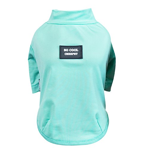 Ruilogod Hund Katze Sommer Cool Hemd Haustier Hemden Kleidung Helle Farbe Massivfarbe Lake Green M Ruilogod Hund Katze Sommer Cool Hemd Haustier Hemden Kleidung Helle Farbe Massivfarbe Lake Green M von Ruilogod