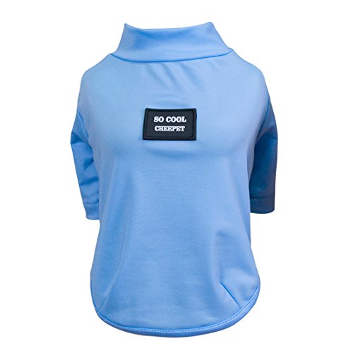 Ruilogod Hund Katze Summer Cool Hemd Hunde Shirts Kleidung Leuchtende Farbe Einfarbig Himmelblau L Ruilogod Hund Katze Summer Cool Hemd Hunde Shirts Kleidung Leuchtende Farbe Einfarbig Himmelblau L von Ruilogod