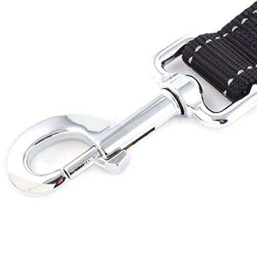 Ruilogod Hund Welpen Schwenkhaken Gehende Z107 Training Traktion Seil Leine Strap Schwarz Ruilogod Hund Welpen Schwenkhaken Gehende Z107 Training Traktion Seil Leine Strap Schwarz von Ruilogod