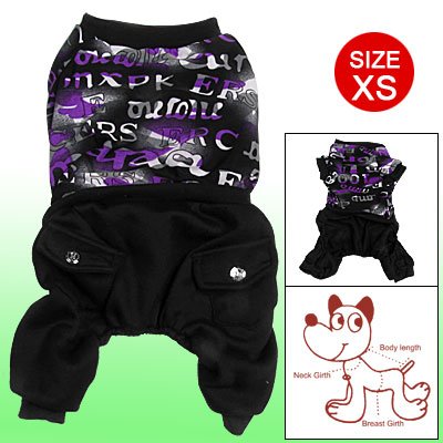 Ruilogod Hundepullover Hemd Taschenhose Jumper Suit Pet Bekleidung XS Ruilogod Hundepullover Hemd Taschenhose Jumper Suit Pet Bekleidung XS von Ruilogod