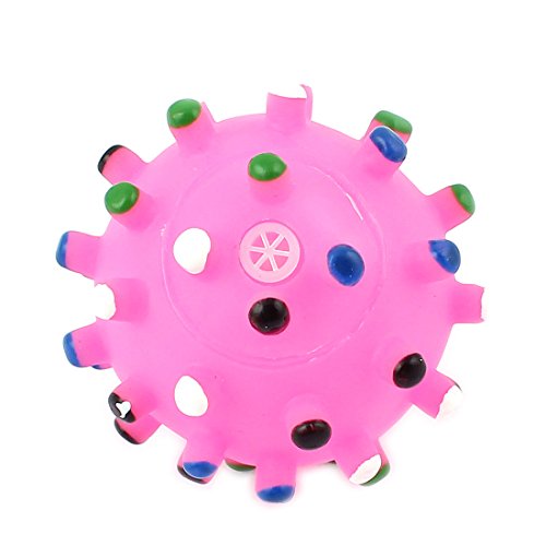 Ruilogod Kleiner Haustierhundwelpe Kau Quietschen Ball Spikey Quietschendes Spielzeug Ruilogod Kleiner Haustierhundwelpe Kau Quietschen Ball Spikey Quietschendes Spielzeug von Ruilogod