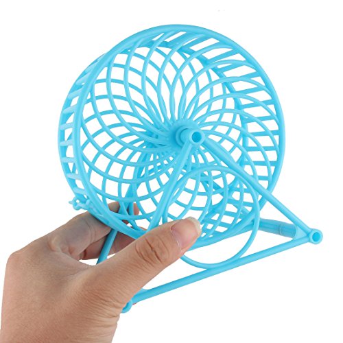 Ruilogod Kunststoff Haustier Rund geformt aushöhlen Mäuse Hamster Laufrad Roller Himmel Blau Ruilogod Kunststoff Haustier Rund geformt aushöhlen Mäuse Hamster Laufrad Roller Himmel Blau von Ruilogod