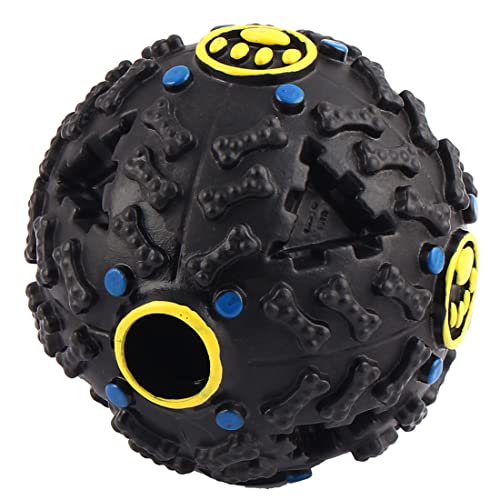 Ruilogod Kunststoff-Haustier Training quietschender Quack-Sound-Lebensmittelkau-Ball-Spielzeug 9,5 cm Dia Ruilogod Kunststoff-Haustier Training quietschender Quack-Sound-Lebensmittelkau-Ball-Spielzeug 9,5 cm Dia von Ruilogod