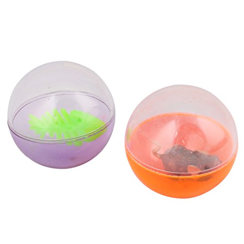 Ruilogod Kunststoff-Maus Fishbone formte Haustier-Hundewelpen-Katze-Kugel-Spielzeug 2 Stück Multicolor Ruilogod Kunststoff-Maus Fishbone formte Haustier-Hundewelpen-Katze-Kugel-Spielzeug 2 Stück Multicolor von Ruilogod