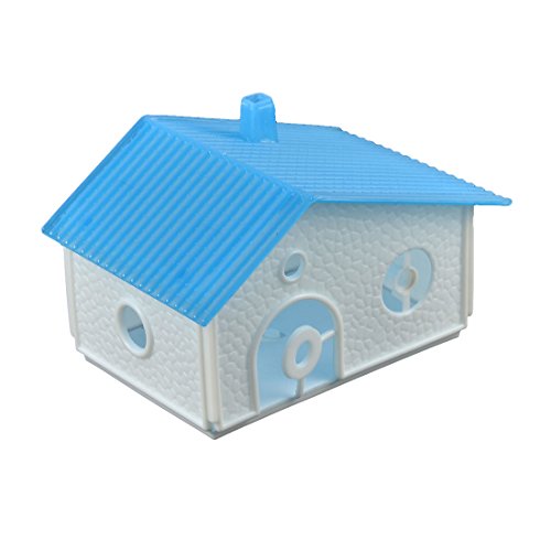 Ruilogod Kunststoff Montieren Haustiermäuse Hamster Tierhaus Penthouse Blauweiß Ruilogod Kunststoff Montieren Haustiermäuse Hamster Tierhaus Penthouse Blauweiß von Ruilogod