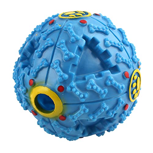 Ruilogod Kunststoff Pet Training Quietschender Kichern Quack Sound Lebensmittel Kauball Spielzeug 12 cm Dia Ruilogod Kunststoff Pet Training Quietschender Kichern Quack Sound Lebensmittel Kauball Spielzeug 12 cm Dia von Ruilogod