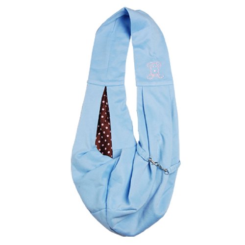 Ruilogod Light Blue weiche beweglichen Haustier-Welpen-Hundekatze Träger Reisen Shopping Tragetasche Ruilogod Light Blue weiche beweglichen Haustier-Welpen-Hundekatze Träger Reisen Shopping Tragetasche von Ruilogod