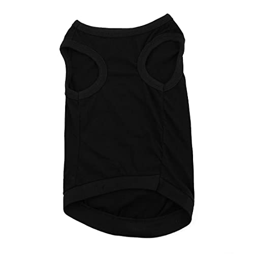 Ruilogod Lippenmuster, Sommermantel Welpenkostüm, Haustierkleidung, kleine Hundekatze Weste T-Shirt T-Shirt-Größe M Schwarz Ruilogod Lippenmuster, Sommermantel Welpenkostüm, Haustierkleidung, kleine Hundekatze Weste T-Shirt T-Shirt-Größe M Schwarz von Ruilogod