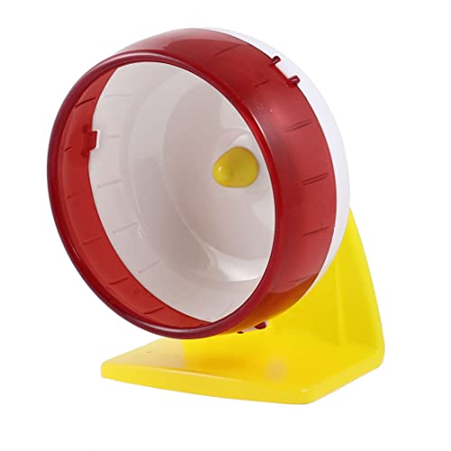 Ruilogod Löschen Red Saugnapf Pet Hamster Drehbare Spielen Rad 5.3" Dia Ruilogod Löschen Red Saugnapf Pet Hamster Drehbare Spielen Rad 5.3" Dia von Ruilogod
