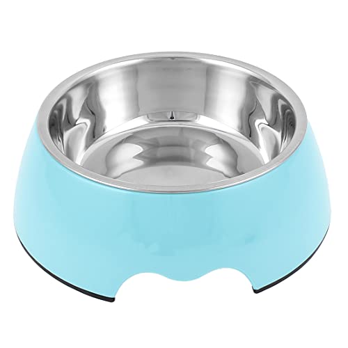 Ruilogod Melamin-Haustier-Katze-Hunde-Welpen-Teller-Lebensmittel-Wasser-Fütterungs-Feeder-Schüssel blau Ruilogod Melamin-Haustier-Katze-Hunde-Welpen-Teller-Lebensmittel-Wasser-Fütterungs-Feeder-Schüssel blau von Ruilogod