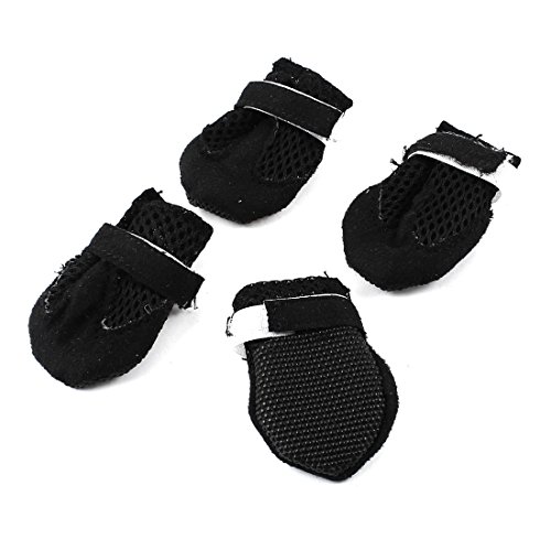 Ruilogod Mesh Hook Loop-Fastener-Haustier-Freizeitschuhe xxs 2 Paare schwarz Ruilogod Mesh Hook Loop-Fastener-Haustier-Freizeitschuhe xxs 2 Paare schwarz von Ruilogod