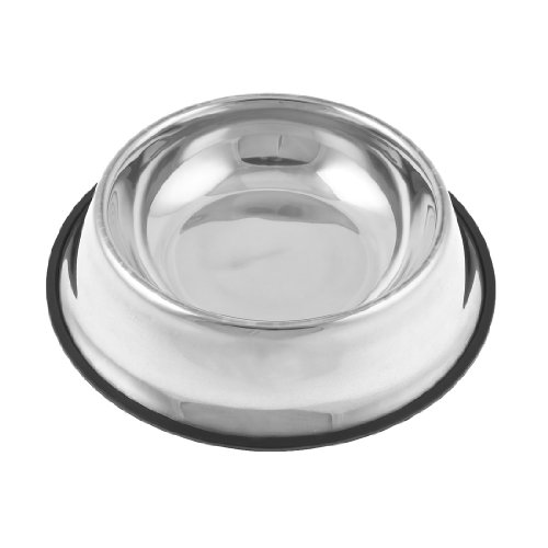 Ruilogod Nonslip Gummi-Ring-Unterseite Edelstahl-Katze-Haustier Hund Wasser Futternapf Ruilogod Nonslip Gummi-Ring-Unterseite Edelstahl-Katze-Haustier Hund Wasser Futternapf von Ruilogod