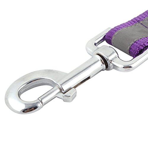 Ruilogod Nylon Gehen Reflektierende Handschutzhundeleine Hundeleinen Band Gürtel Lila Ruilogod Nylon Gehen Reflektierende Handschutzhundeleine Hundeleinen Band Gürtel Lila von Ruilogod