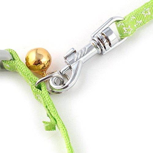 Ruilogod Nylon Haustier Hund Welpe Safty Walking Training Einstellbare Leine Gürtel Grün Ruilogod Nylon Haustier Hund Welpe Safty Walking Training Einstellbare Leine Gürtel Grün von Ruilogod