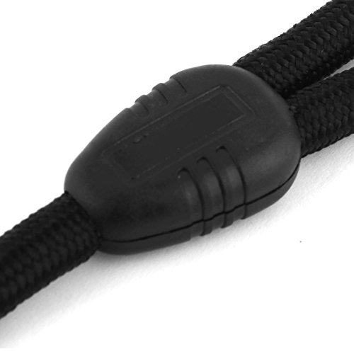 Ruilogod Nylon Haustierhund Runde Traktion Seil-Nackenleine Z108 0,4-Zoll-Durchmesser schwarz Ruilogod Nylon Haustierhund Runde Traktion Seil-Nackenleine Z108 0,4-Zoll-Durchmesser schwarz von Ruilogod