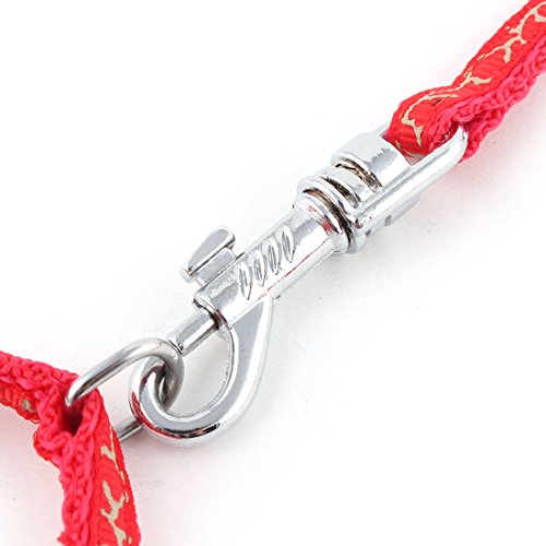 Ruilogod Nylon Hund einstellbar Training Walk-Kabelbaum Halfter Ziehen Leine Traktionsseil Rot Ruilogod Nylon Hund einstellbar Training Walk-Kabelbaum Halfter Ziehen Leine Traktionsseil Rot von Ruilogod
