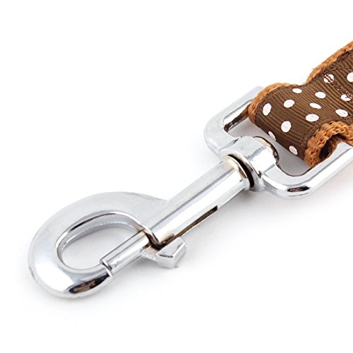 Ruilogod Nylon-Training flaches Punkt-Muster-Haustier-Lead-Kragen-Hundeleinen 3,9ft von Ruilogod