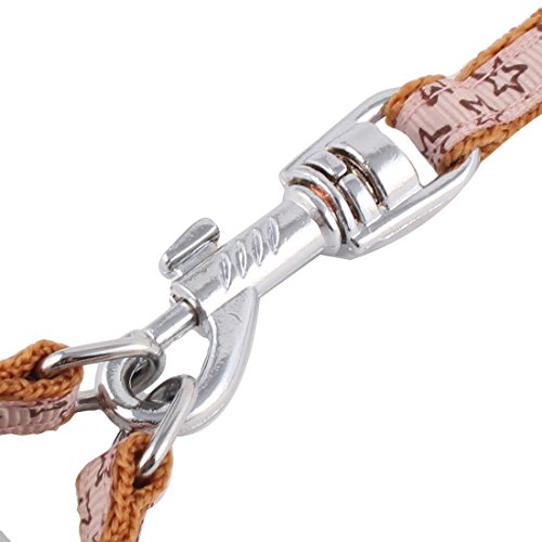 Ruilogod Nylon-Welpen-Hund Sternenrige Muster-Schritt-in-Kabelbaum-Z107-Seil-Trainingsleine Ruilogod Nylon-Welpen-Hund Sternenrige Muster-Schritt-in-Kabelbaum-Z107-Seil-Trainingsleine von Ruilogod