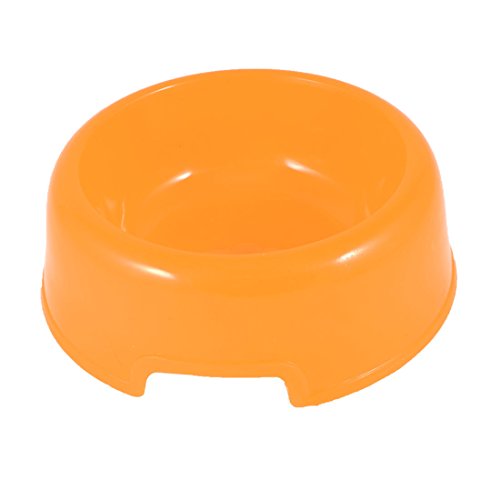 Ruilogod Orange Kunststoff Hundefußdrucken PET Langsame Futterschüsselzulieferer 146mm x 40mm Ruilogod Orange Kunststoff Hundefußdrucken PET Langsame Futterschüsselzulieferer 146mm x 40mm von Ruilogod