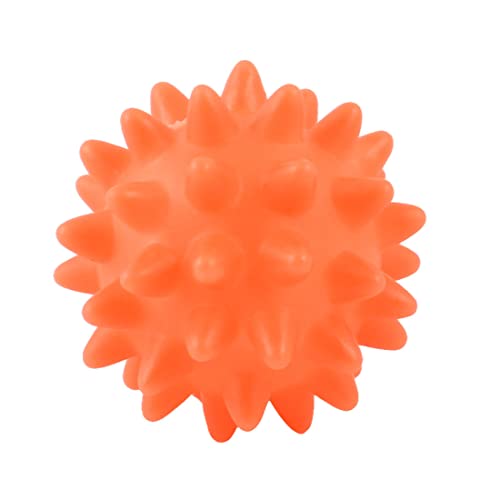 Ruilogod Orange Plastic Ball Design Squeeze Quietschendes Kauspielzeug Für Haustier Doggy Ruilogod Orange Plastic Ball Design Squeeze Quietschendes Kauspielzeug Für Haustier Doggy von Ruilogod