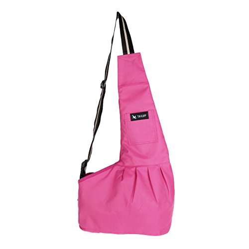 Ruilogod Oxford Tuch PET Carrier Bag Freisprecheinrichtung Outdoor für kleine Hundekatze Rosa s Ruilogod Oxford Tuch PET Carrier Bag Freisprecheinrichtung Outdoor für kleine Hundekatze Rosa s von Ruilogod