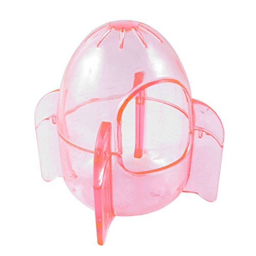 Ruilogod Rocket Design Hamster Gerbil Maus Haus Käfig Spielhaus klar Rosa Ruilogod Rocket Design Hamster Gerbil Maus Haus Käfig Spielhaus klar Rosa von Ruilogod