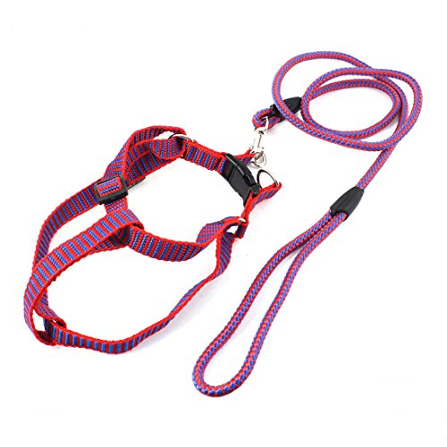Ruilogod Rotblauer Checker-Druck-Triggerhaken-Haustierhund-einstellbare Gurtzeug Ruilogod Rotblauer Checker-Druck-Triggerhaken-Haustierhund-einstellbare Gurtzeug von Ruilogod