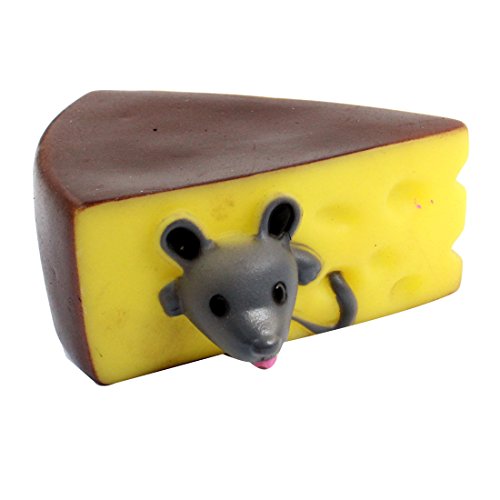Ruilogod Sandwich Design-Tonumfang, klingender Pet Squeeze Chew Toy Kaffee Farbe Gelb Ruilogod Sandwich Design-Tonumfang, klingender Pet Squeeze Chew Toy Kaffee Farbe Gelb von Ruilogod