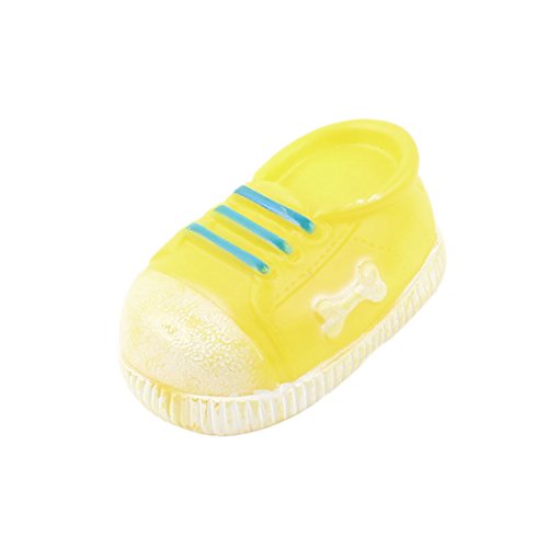 Ruilogod Schuh-Art-Haustier Squeeze Sounding quietschendes Spielzeug gelb von Ruilogod