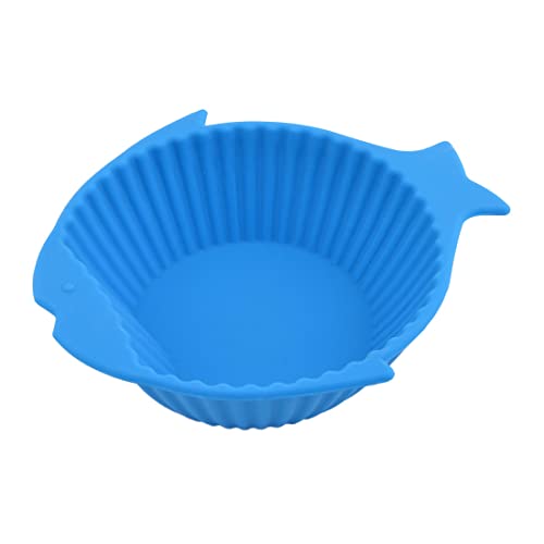 Ruilogod Silikon-Start-Fisch-Form Abendessen Futter Wasser Füttern Hund Katze Pet-Becken Schüssel Blau Ruilogod Silikon-Start-Fisch-Form Abendessen Futter Wasser Füttern Hund Katze Pet-Becken Schüssel Blau von Ruilogod