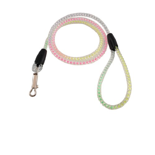 Ruilogod Sortierte Farbkunststoff-Kristall-Twisted Pet Doggie-Seil-Hundeleine Leine 3,8 ft Ruilogod Sortierte Farbkunststoff-Kristall-Twisted Pet Doggie-Seil-Hundeleine Leine 3,8 ft von Ruilogod