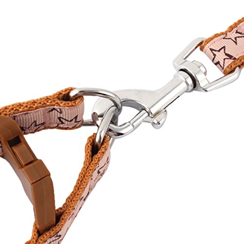Ruilogod Sterne drucken Nylon Haustier Walking Control Welpen Hund Harness Leine Kragen Seil Ruilogod Sterne drucken Nylon Haustier Walking Control Welpen Hund Harness Leine Kragen Seil von Ruilogod