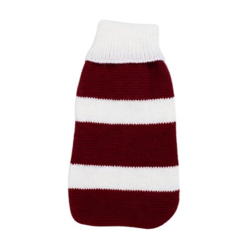 Ruilogod Streifen gedruckt Haustier Strickwaren Bekleidung Pullover Xs Rot Weiß Ruilogod Streifen gedruckt Haustier Strickwaren Bekleidung Pullover Xs Rot Weiß von Ruilogod