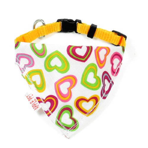 Ruilogod Verstellbarer Gürtel Haustier Hund Dreieck Schal Bandana Halsband Ornament Gelb Ruilogod Verstellbarer Gürtel Haustier Hund Dreieck Schal Bandana Halsband Ornament Gelb von Ruilogod