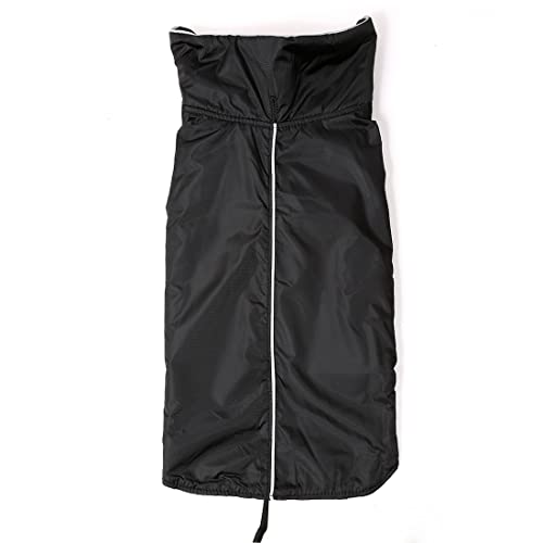 Ruilogod Warnweste Jacke kleidet weiche warme Fleece-Futter Hundemantel Kleidung XL Schwarz Ruilogod Warnweste Jacke kleidet weiche warme Fleece-Futter Hundemantel Kleidung XL Schwarz von Ruilogod