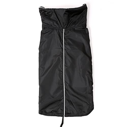 Ruilogod Warnweste Jacke kleidet weicher warmes Fleece-Futter Hundemantel Kleidung XXL Schwarz Ruilogod Warnweste Jacke kleidet weicher warmes Fleece-Futter Hundemantel Kleidung XXL Schwarz von Ruilogod
