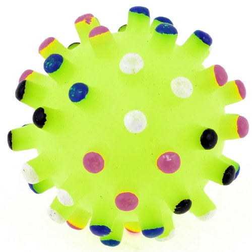 Ruilogod Weiche Kunststoff-Kugelhund-Doggie Quack-Soundkau-quietschendes lustiges Spielzeug bunt Ruilogod Weiche Kunststoff-Kugelhund-Doggie Quack-Soundkau-quietschendes lustiges Spielzeug bunt von Ruilogod