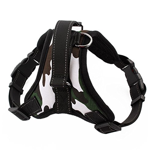 Ruilogod Weiche verstellbare Hundeweste Kabelbaum, gepolstert mit Griff, reflektierend, bequeme Tarnung, m Ruilogod Weiche verstellbare Hundeweste Kabelbaum, gepolstert mit Griff, reflektierend, bequeme Tarnung, m von Ruilogod