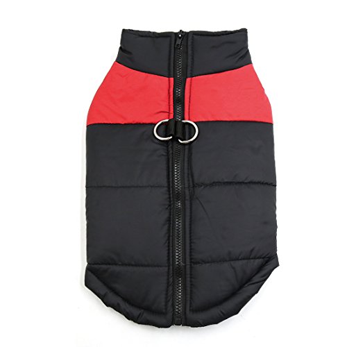 Ruilogod Winter Haustier im Freien wasserdichten warmen Mantel-Weste-Kleidung Rot M Ruilogod Winter Haustier im Freien wasserdichten warmen Mantel-Weste-Kleidung Rot M von Ruilogod