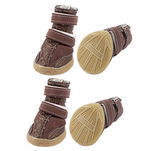 Ruilogod Winter warm hund hund welpen schuhe booties größe 6 2 paar Ruilogod Winter warm hund hund welpen schuhe booties größe 6 2 paar von Ruilogod