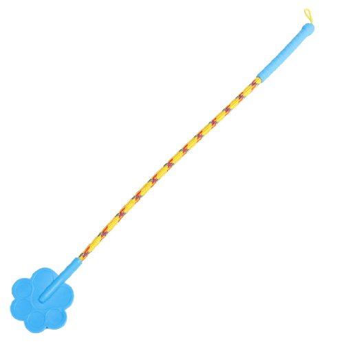 Ruilogod Yellow Blue Seil Nylon Kunststoff Hund Hund Doggy Toy Training Stick Ruilogod Yellow Blue Seil Nylon Kunststoff Hund Hund Doggy Toy Training Stick von Ruilogod