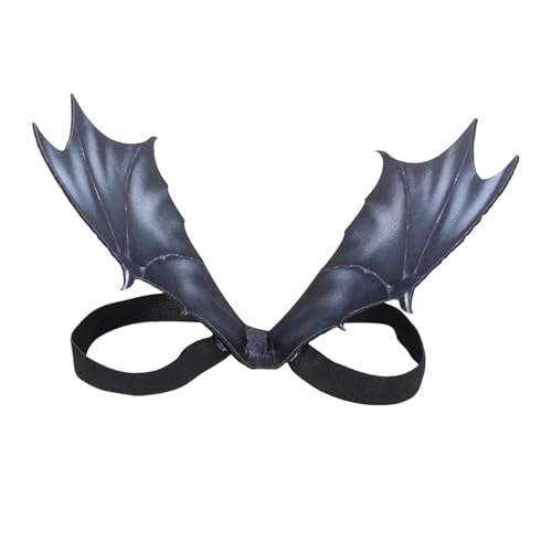Fledermausflügel-Kostüm für Haustiere, Halloween-Haustierkostüme | Halloween Haustierbekleidung Cosplay Kleidung | Lustige Halloween-Tierbekleidung für Maskerade und Mottopartys von Ruilonghai