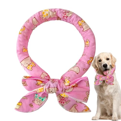 Kühlhalsband Für Hunde, Kühlhalsband Für Hunde, Nackenkühler - Fliege Hunde Katzen Sofort Kühlendes Halsband - Sofort Kühlende Halstücher Für Hunde, Wiederverwendbare, Verstellbare von Ruilonghai