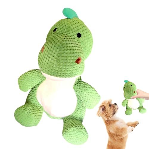 Ruilonghai Haustierplüschspielzeug, quietschendes Kauenspielzeug für Hund - Interaktive Zähnereinigungsmittel für Tierpuppen - Dinosaurierform Design süßes Haustier Welpe Quietschendes Spielzeug für Ruilonghai Haustierplüschspielzeug, quietschendes Kauenspielzeug für Hund - Interaktive Zähnereinigungsmittel für Tierpuppen - Dinosaurierform Design süßes Haustier Welpe Quietschendes Spielzeug für von Ruilonghai