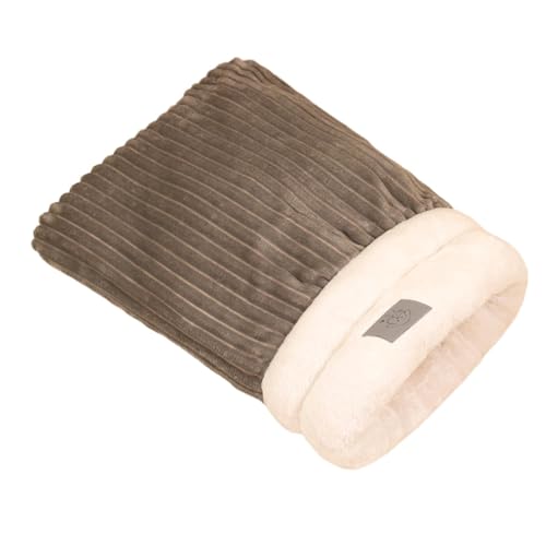 Ruilonghai Katzen-Kuschelsack,Winter-Katzenschlafsack - Warmes Katzenbett für den Winter,Bequemer, weicher Plüsch-Kuschelsack für Haustiere, um 360 Grad gewickelt Ruilonghai Katzen-Kuschelsack,Winter-Katzenschlafsack - Warmes Katzenbett für den Winter,Bequemer, weicher Plüsch-Kuschelsack für Haustiere, um 360 Grad gewickelt von Ruilonghai